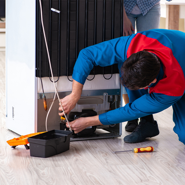 will the repair service cause any damage to my refrigerator in Dudley